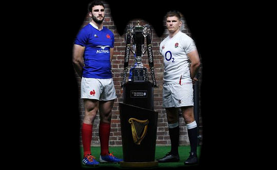 Charles Ollivon Owen Farrell Le Crunch 6Ns 2020